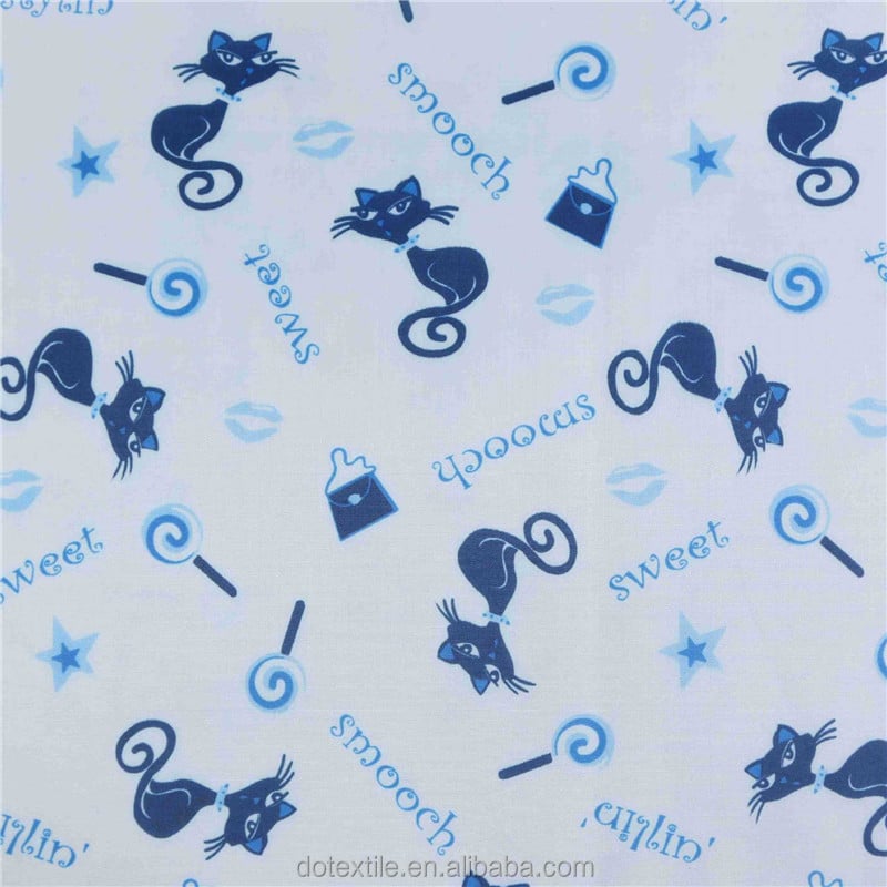 Competitive price 100 polyester full dull 300t printed taffeta fabric for children's down coat details