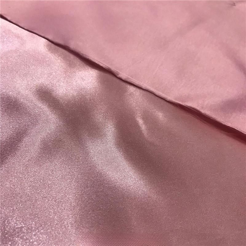 Tissu en satin de duchesse de haute qualité 100% polyester 75D*150D avec un toucher doux
