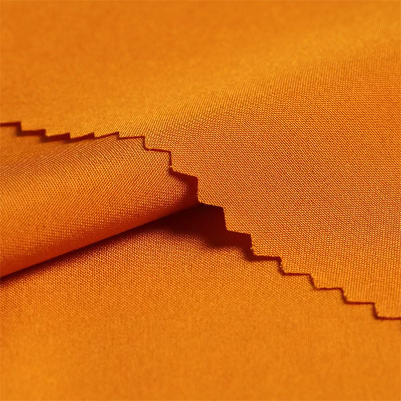 High quality 95% Polyester 5% Spandex 100D 4 way stretch plain fabric for T-shirt supplier