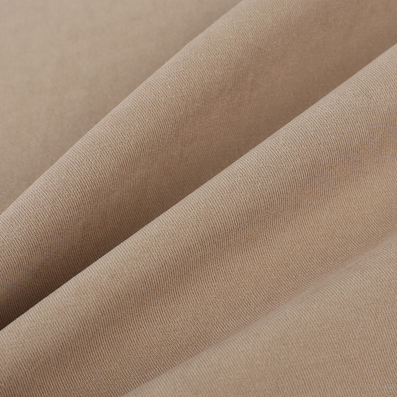 High quality 85% Polyester 15% Nylon microfiber fabric for jacket details