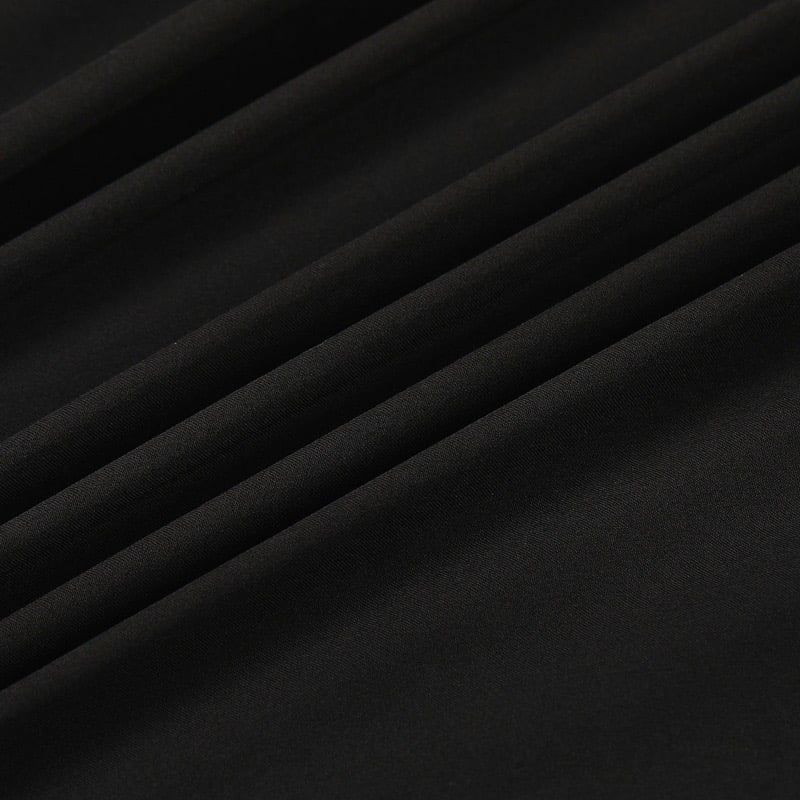 High Quality 92%polyester 8%spandex 75D 4 way stretch plain fabric for pants supplier