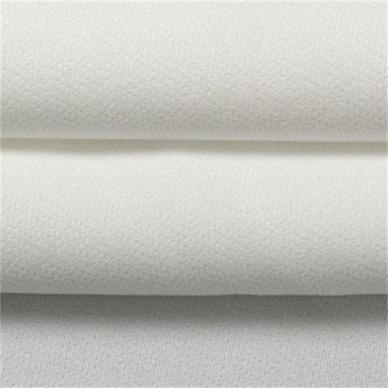 90%polyester 10%spandex Double Layer Woven 4 way stretch fabric for Garment manufacture