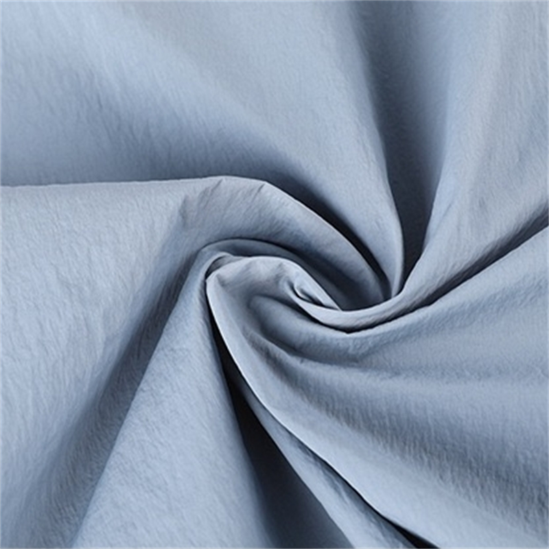 Comfortable and breathable 40D Wrinkle Nylon Fabric for outdoor jacket supplier