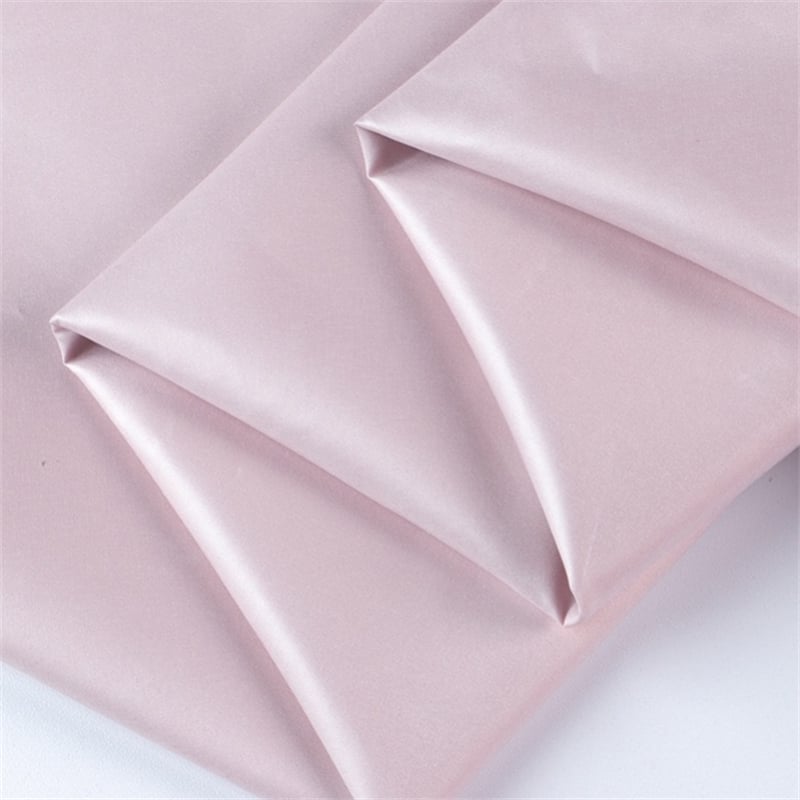 Soft and breathable 100%Polyester 400T 30D pongee Fabric for trench coat supplier