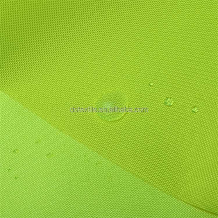 Durable cloth plain dyed 1000d polyester oxford luggage tent fabric supplier