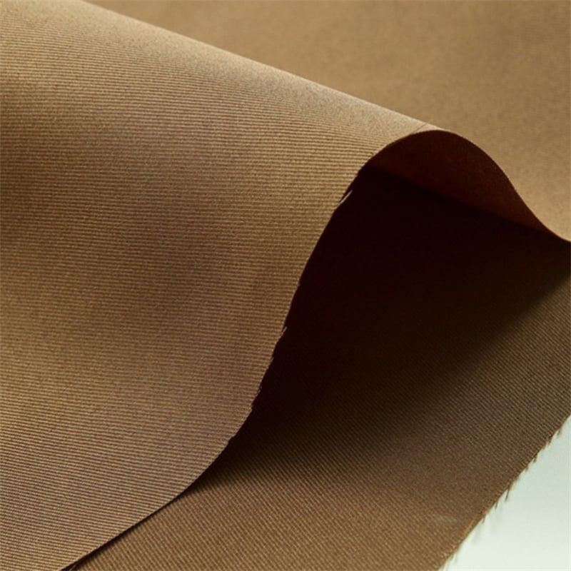 Waterproof 100%polyester 150D twill gabardine fabric PU coated for uniform manufacture