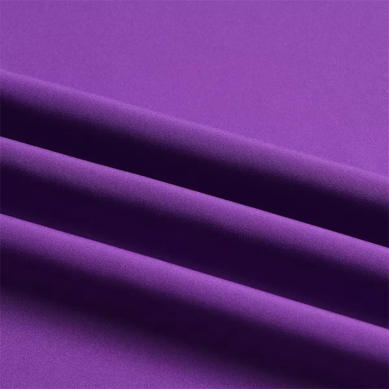 High quality 95% Polyester 5% Spandex 100D 4 way stretch plain fabric for T-shirt manufacture