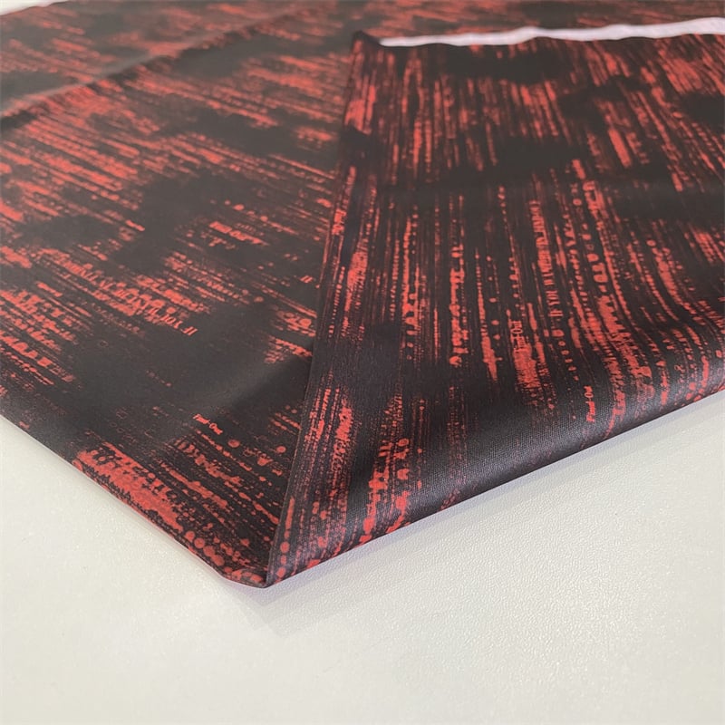 DWR windproof and breathable 100%polyester interlock print fabric for jacket supplier