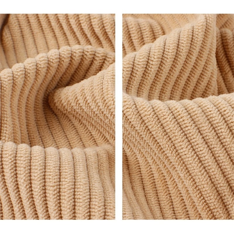 Hot sale Dyed warp knitted 100%polyester 280gsm 6W corduroy fabric for trousers pants jacket garment factory