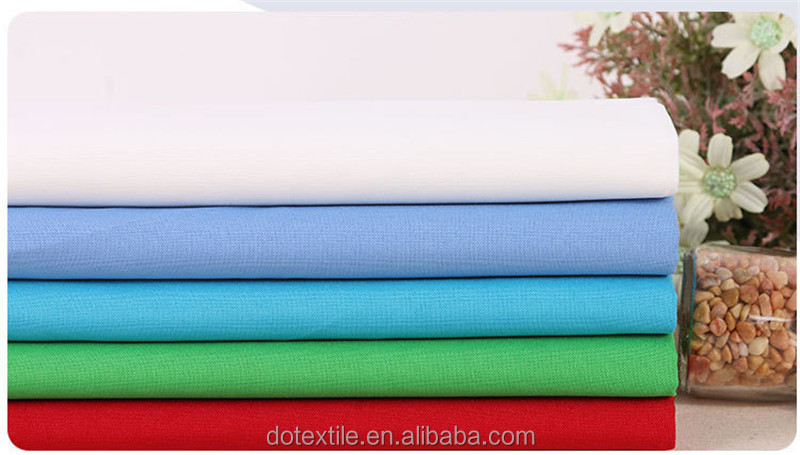Plain dyed durable uniform clothes fabric 100% polyester mini matt manufacturers for workwear manufacture