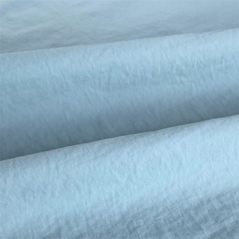 Water repellent 100%nylon 228T Taslon fabric for outdoor down jacket sun-protective clothing details
