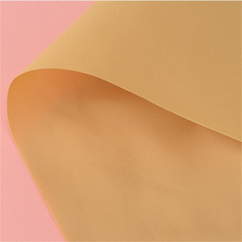 Soft and thick 100% Polyester twill Peach skin fabric for Oxford bag details