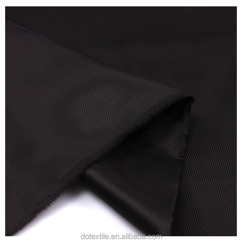 Environmental cloth competitive price solid color 230t taffeta twill lining fabric for suit factory