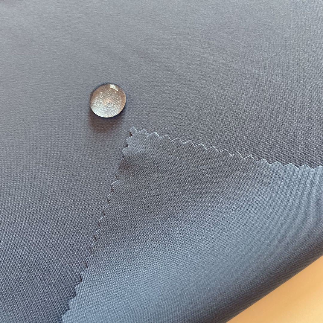 100% Polyester 420T 45gsm High Density Waterproof Pongee Fabric for Down Jacket factory