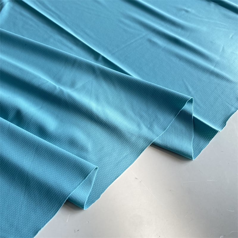 Breathable Quick Drying 88%Nylon 12%Spandex Rib Knit Fabric for sportswear factory