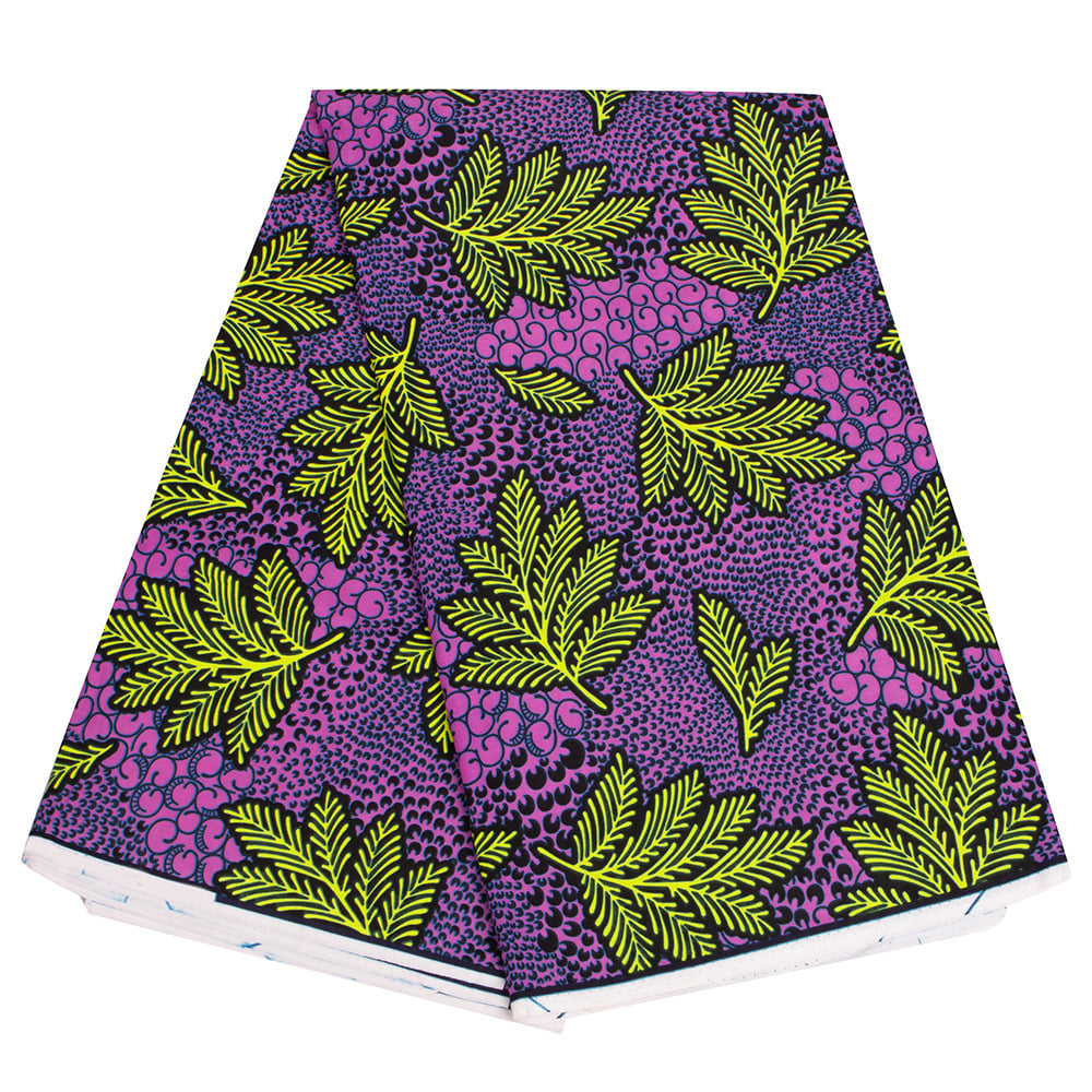 Traditional National Clothing Women Dresses Cotton Fabric 100% Cotton African Batik Double-sided Printed Dutch 6yds Fabric Woven supplier