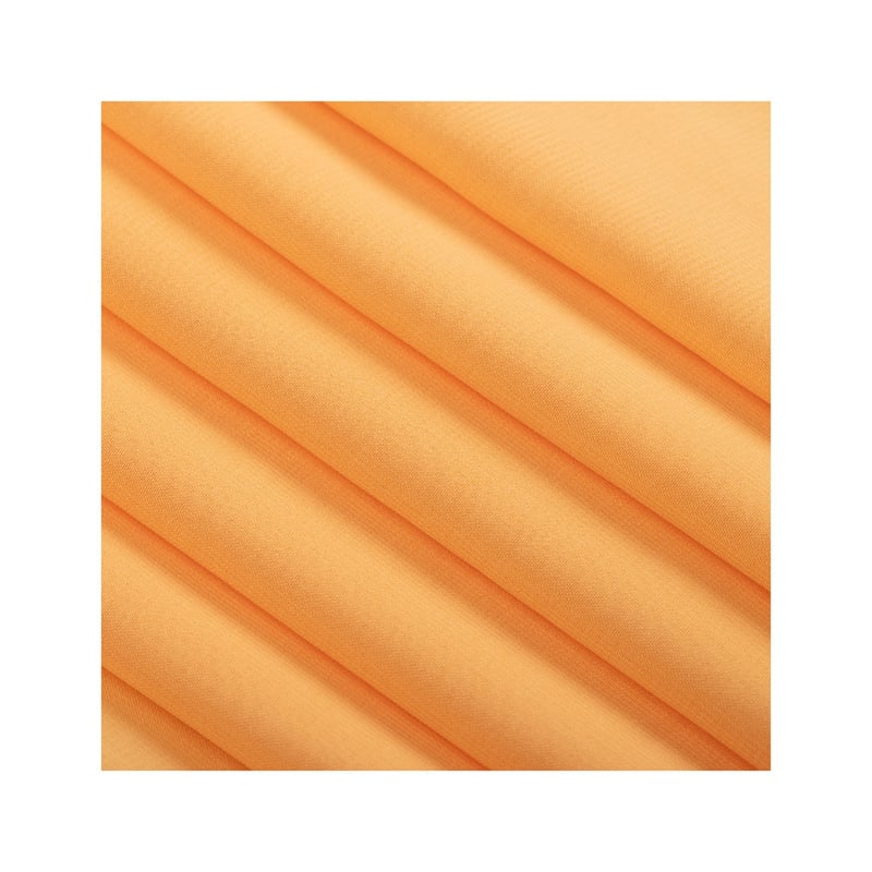 Delicate and Soft 100% Polyester 100D 85gsm Chiffon Fabric for dress manufacture