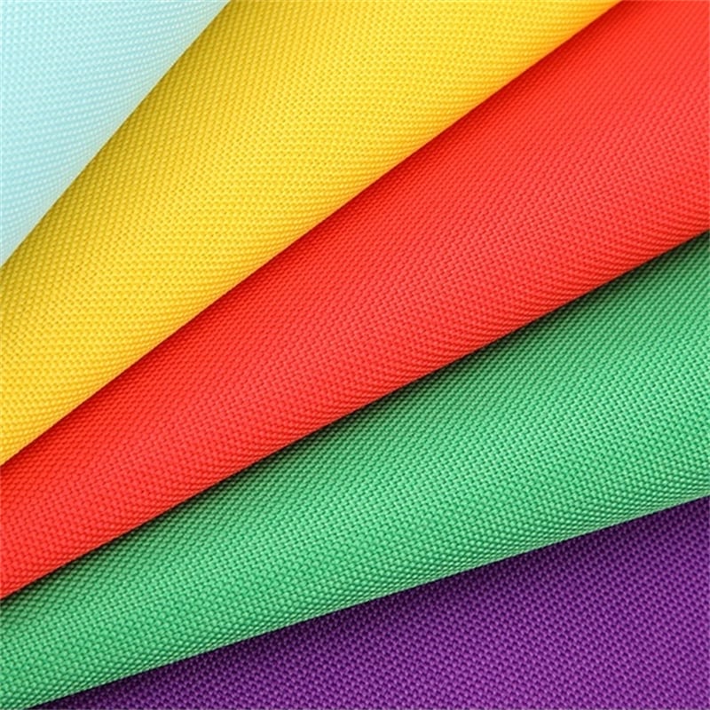 High Quality 100% Polyester plain oxford pu coated fabric for luggage manufacture