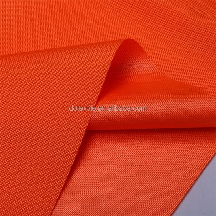 Durable cloth plain dyed 1000d polyester oxford luggage tent fabric manufacture