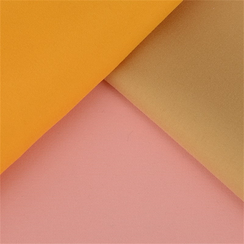 Soft and thick 100% Polyester twill Peach skin fabric for Oxford bag details