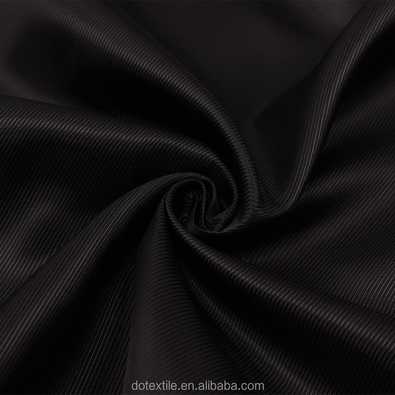Environmental cloth competitive price solid color 230t taffeta twill lining fabric for suit manufacture