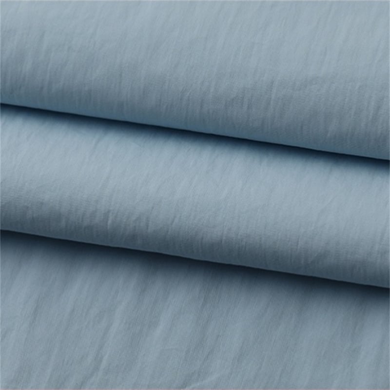 100% Nylon 420T full dull nylon taffeta Wrinkle fabric for down jacket manufacture