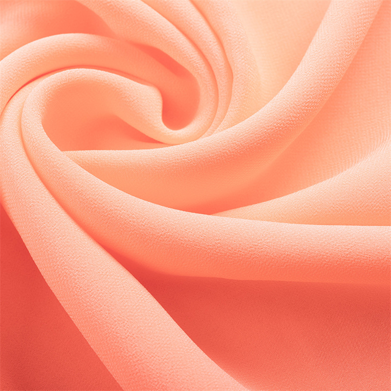Moisture absorption ventilation 100% Polyester 50D chiffon fabric for T-shirt supplier
