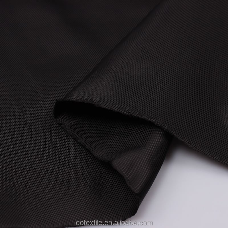 Environmental cloth competitive price solid color 230t taffeta twill lining fabric for suit supplier