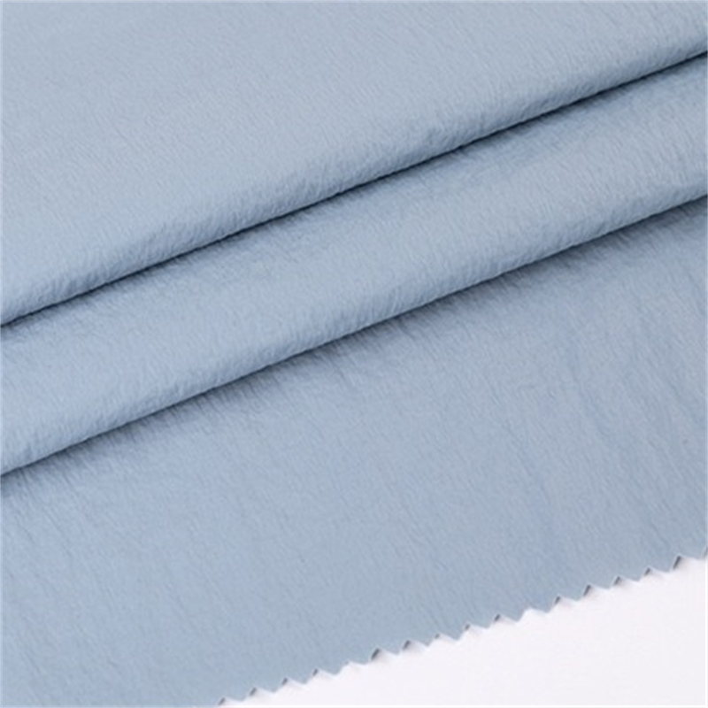 Comfortable and breathable 40D Wrinkle Nylon Fabric for outdoor jacket manufacture