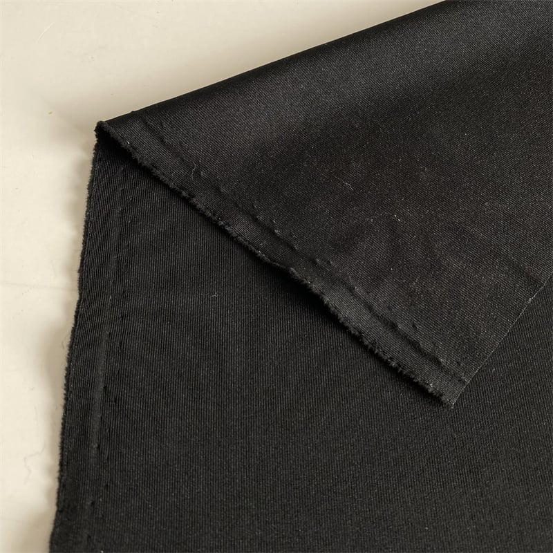 High quality 95% Polyester 5% Spandex 100D 210G Knitted 1*1 rib fabric for the home wear top supplier