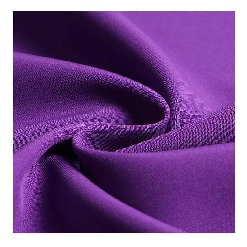 High quality 95% Polyester 5% Spandex 100D 4 way stretch plain fabric for T-shirt supplier