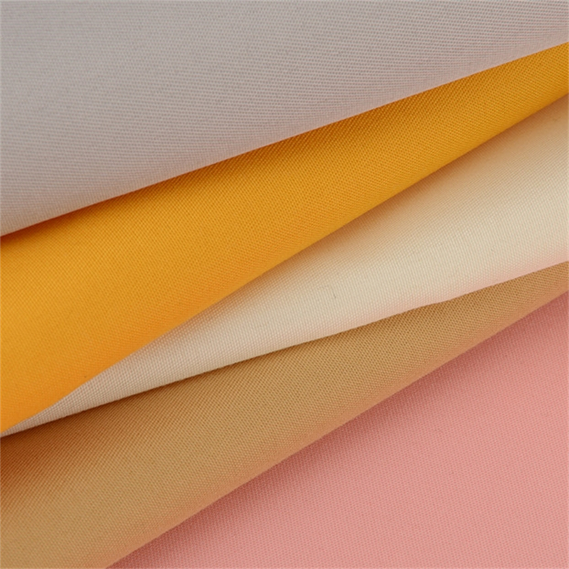 Soft and thick 100% Polyester twill Peach skin fabric for Oxford bag supplier