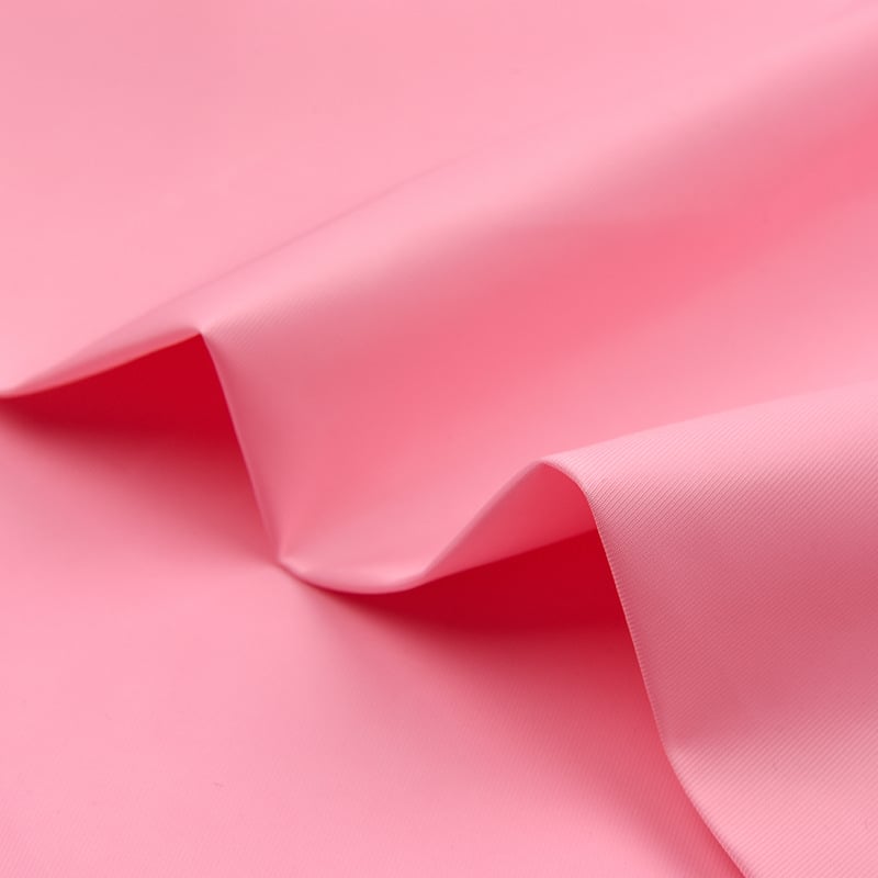 Comfortable and Breathable 100% Polyester 75D memory fabric PU coated for outdoor jacket details