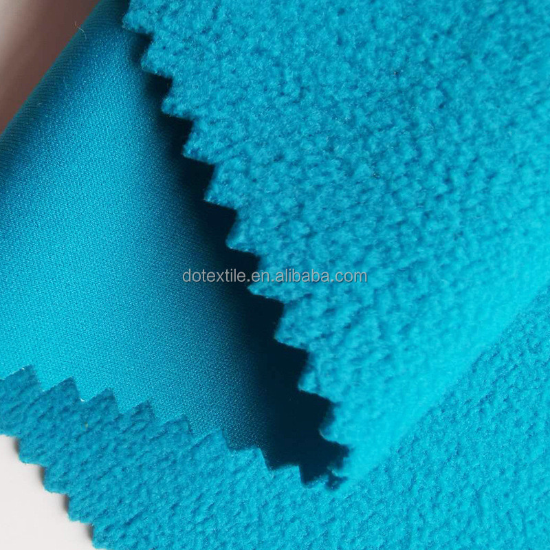 Soft hand feeling windproof cloth 100% polyester 3 layers softshell fabric mechanical stretch tpu supplier