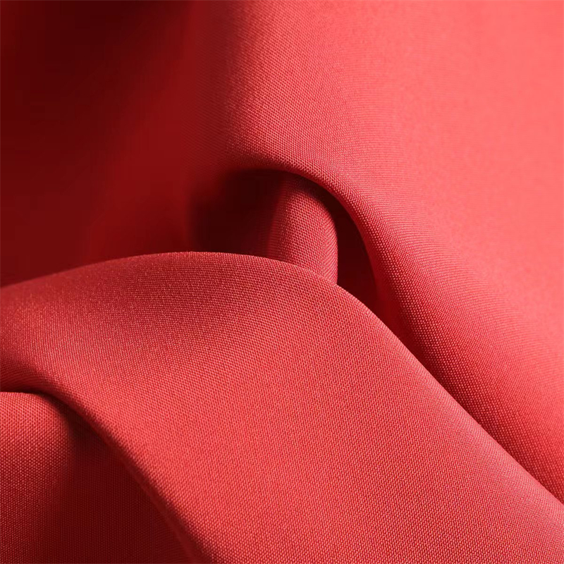 High quality 95% Polyester 5% Spandex 100D 4 way stretch plain fabric for T-shirt supplier