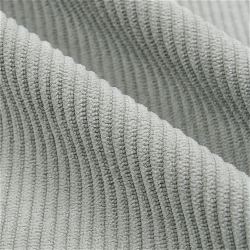 High quality warp knitting 100%Polyester 8w corduroy fabric for sweat pants details