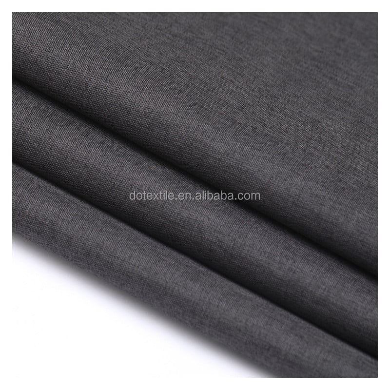 Environmental cloth plain dyed 100 poly durable 300d cationic oxford fabric two dyed yarn details