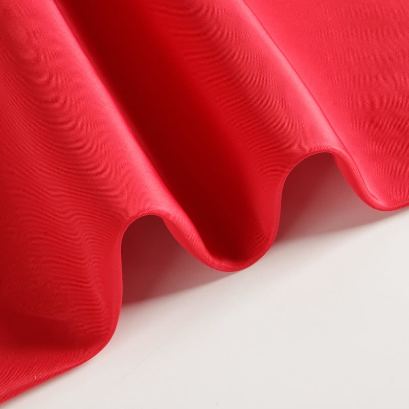 High quality 100%polyester 75D plain memory Fabric for sportswear supplier