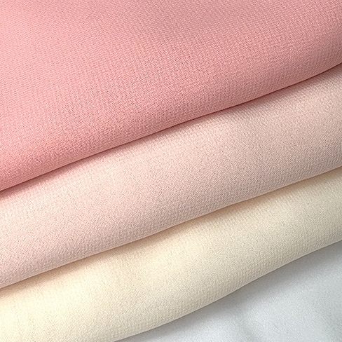 100% Polyester Plain Dyed 100D 82gsm Chiffon Fabric for Dress Skirt supplier