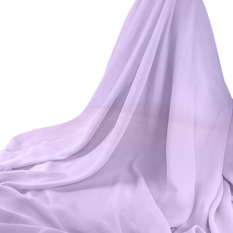 100% Polyester Plain Dyed 100D 82gsm Chiffon Fabric for Dress Skirt factory