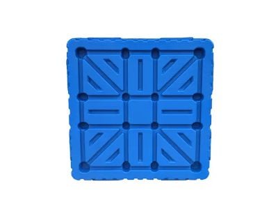 Kích thước tiêu chuẩn của pallet nhựa dành cho hệ thống kệ kho và vận chuyển xuất khẩu
