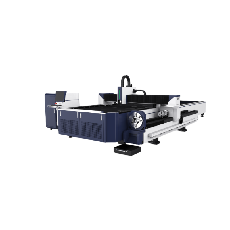 Sheet and Tube Fiber Laser Cutting Machine with Exchange Platform