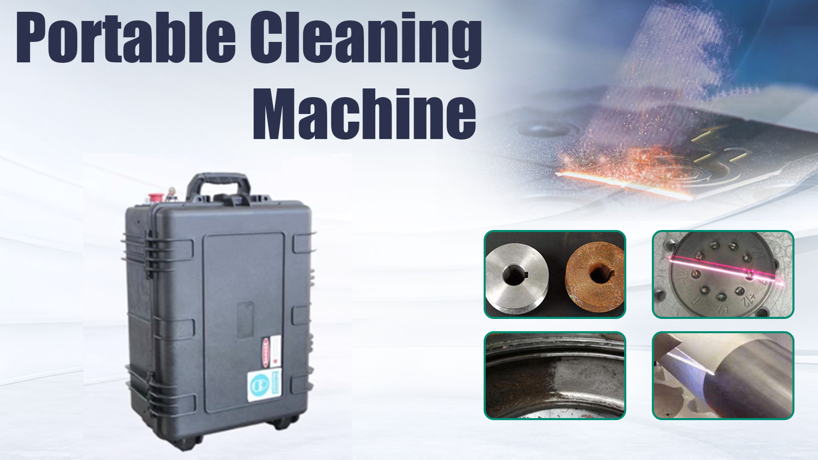 Suitcase Pulselaser Cleaning Machine