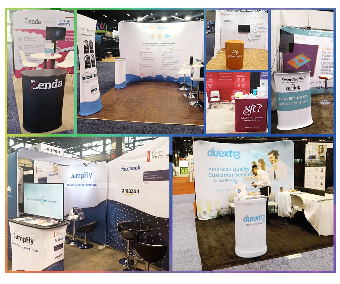 Tension Fabric Trade Show desk