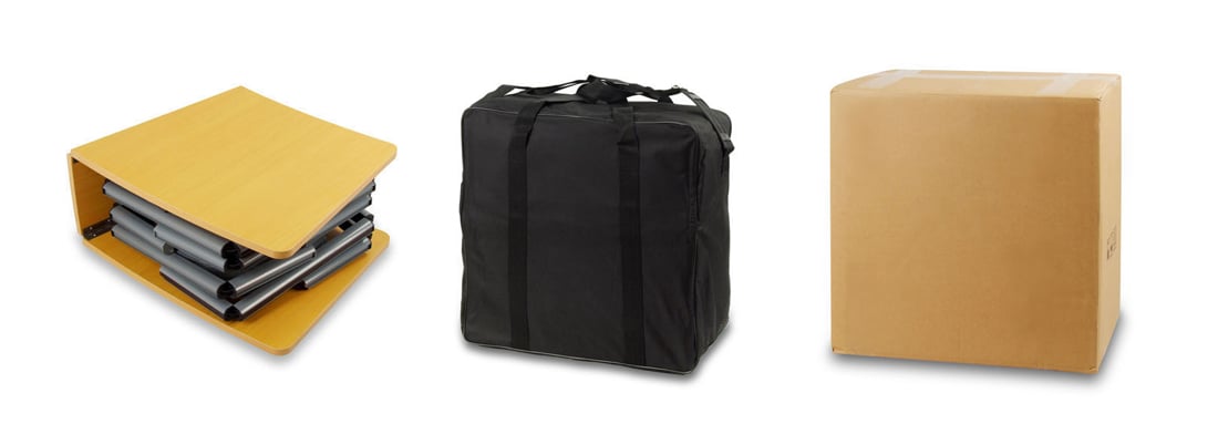 Folding Table Pop up Display package