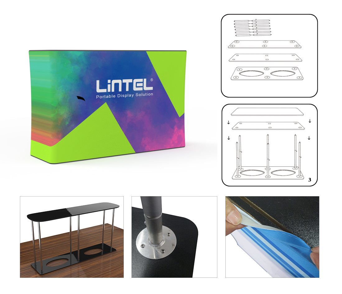 Tension Fabric Trade Show desk