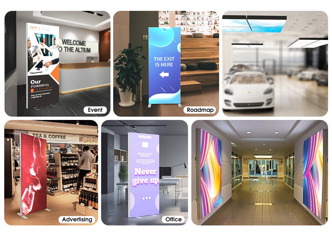 Ceiling lightboxes