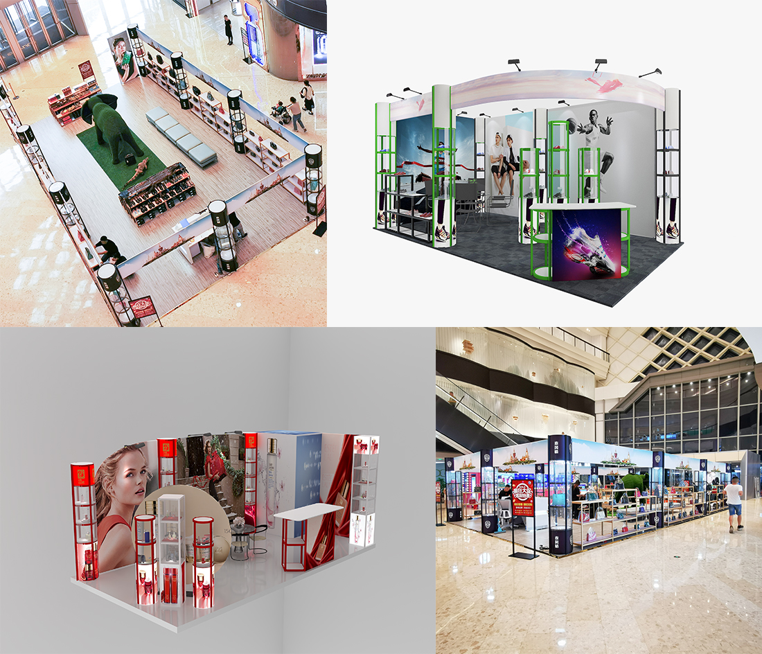 Twister Tower trade show Booth