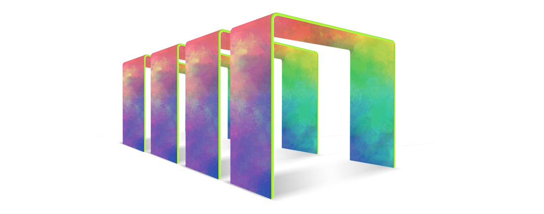 Square Trade Show Archway