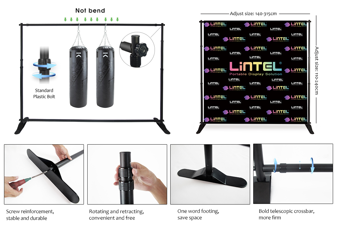 Step and Repeat Banner Stand